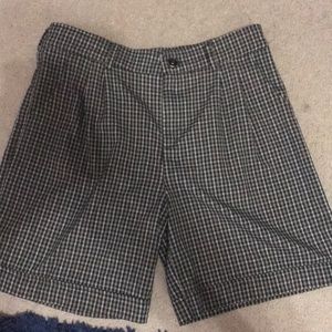 High waisted Bermuda shorts